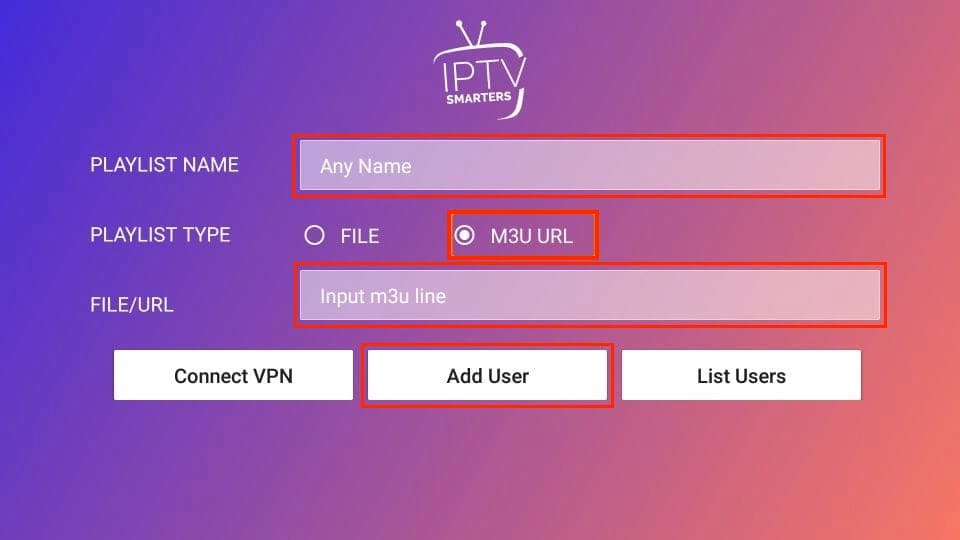 IPTV M3U Setup Guide with IPTV Smarters
