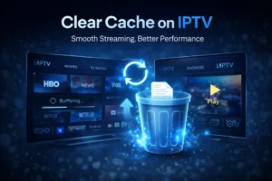 Clear Cache on IPTV app for smooth streaming and better performance