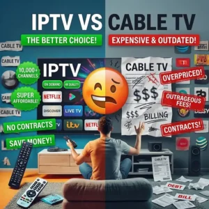 iptv vs cable tv comparaison