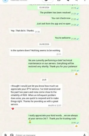 Screenshot of real customer reviews